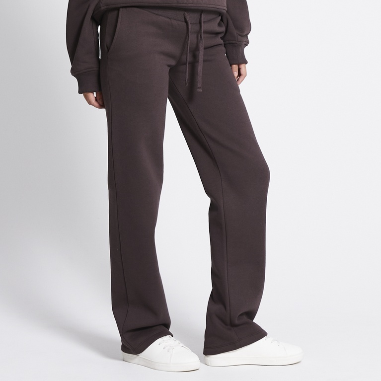 Heavy sweatpants "Sanne" Brown
